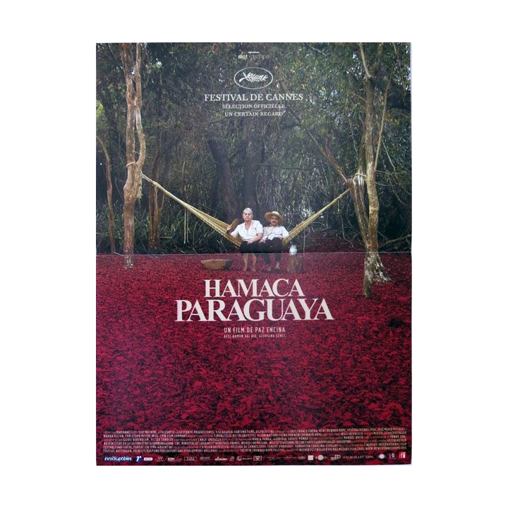 AFFICHE FILM : affiche de cinéma du film "Hamaca paraguaya" 2006 dimension 40 x 53 cm (E003)