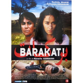 AFFICHE FILM : affiche de cinéma du film "Barakat" 2006 dimension 40 x 53 cm (E003)