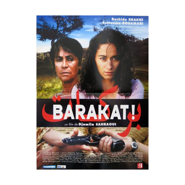 AFFICHE FILM : affiche de cinéma du film "Barakat" 2006 dimension 40 x 53 cm (E003)