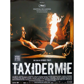 AFFICHE FILM : affiche de cinéma du film "Taxidermie" 2006 dimension 40 x 54,5 cm (E003)