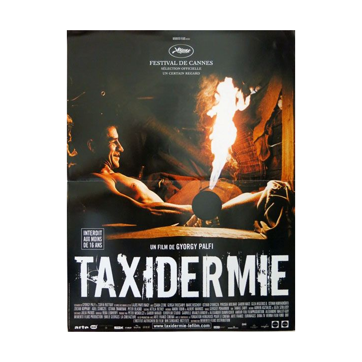 AFFICHE FILM : affiche de cinéma du film "Taxidermie" 2006 dimension 40 x 54,5 cm (E003)