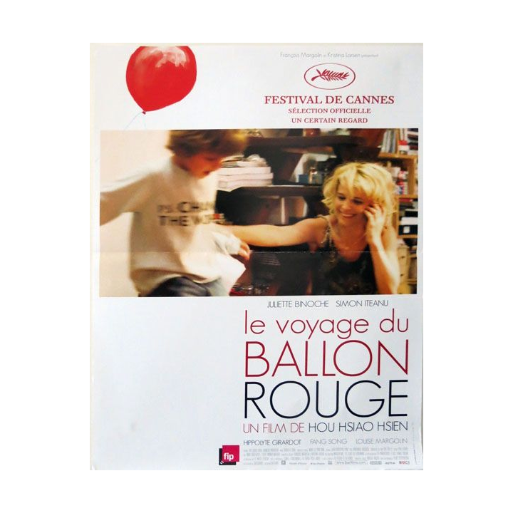 AFFICHE FILM : affiche de cinéma du film "Le voyage du ballon rouge" 2008 dimension 40 x 54 cm (E003)