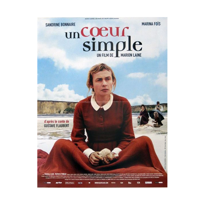 AFFICHE FILM : affiche de cinéma du film "Un coeur simple" 2008 dimension 40 x 53 cm (E003)