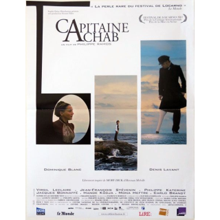 AFFICHE FILM : affiche de cinéma du film "Capitaine Achab" 2008 dimension 40 x 54 cm (E003)