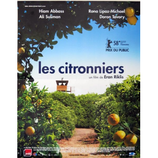 AFFICHE FILM : affiche de cinéma du film "Les Citronniers" 2008 dimension 40 x 53 cm (E003)