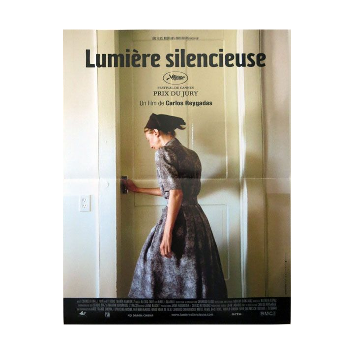 AFFICHE FILM : affiche de cinéma du film "Lumière silencieuse" 2007 dimension 40 x 54 cm (E003)