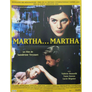 AFFICHE FILM : affiche de cinéma du film "Martha... Martha" 2001 dimension 40 x 53 cm (E003)
