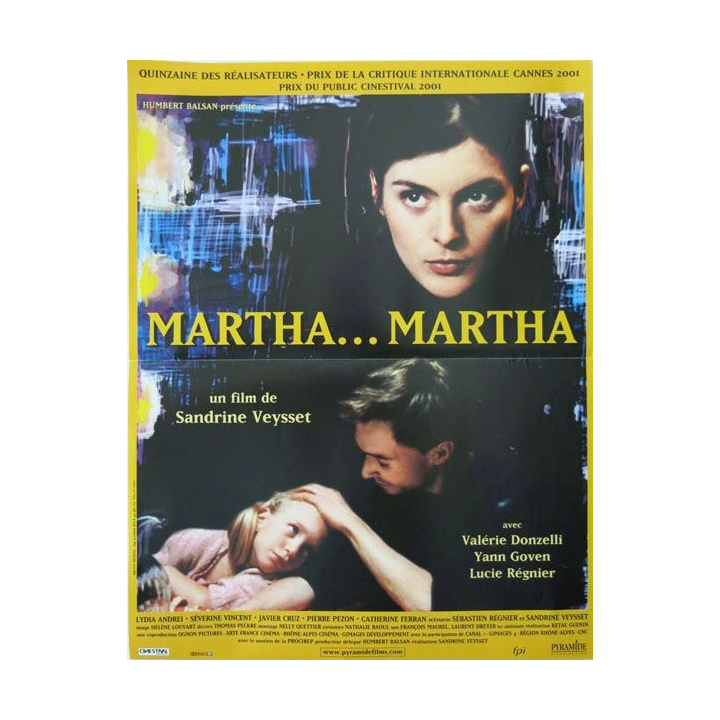 AFFICHE FILM : affiche de cinéma du film "Martha... Martha" 2001 dimension 40 x 53 cm (E003)