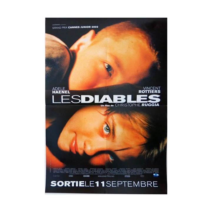 AFFICHE FILM : affiche de cinéma du film "Les Diables" 2002 dimension 40 x 60 cm (E004)