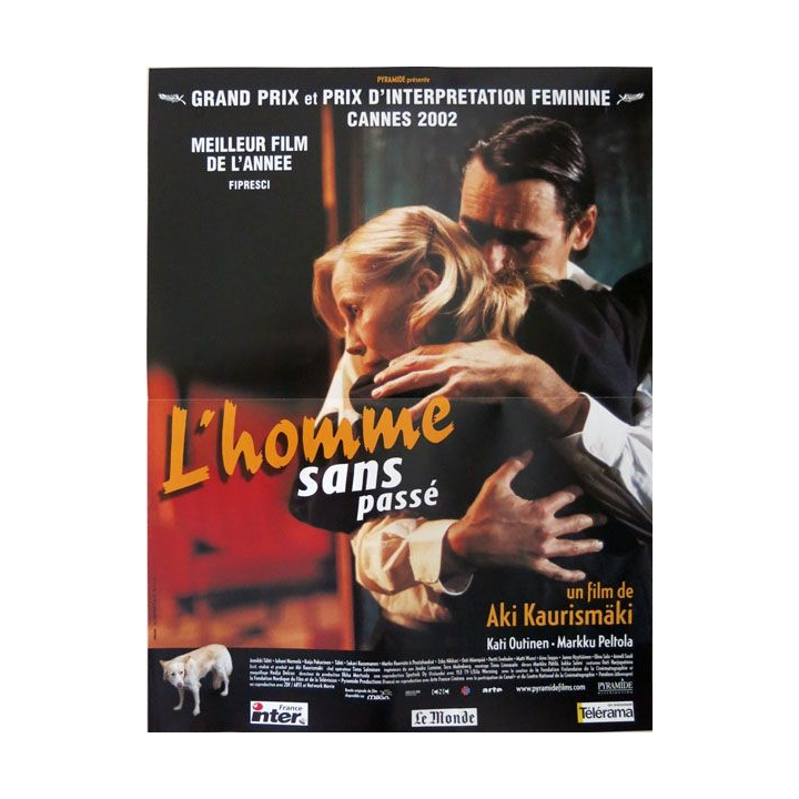 AFFICHE FILM : affiche de cinéma du film "L'Homme sans passé" 2002 dimension 40 x 53 cm (E004)