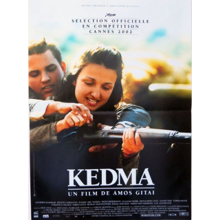 AFFICHE FILM : affiche de cinéma du film "Kedma" 2002 dimension 40 x 54,5 cm (E004)