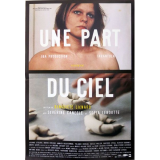 AFFICHE FILM : affiche de cinéma du film "Une part du ciel" 2002 dimension 40 x 60 cm (E004)