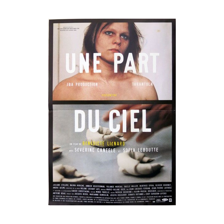 AFFICHE FILM : affiche de cinéma du film "Une part du ciel" 2002 dimension 40 x 60 cm (E004)