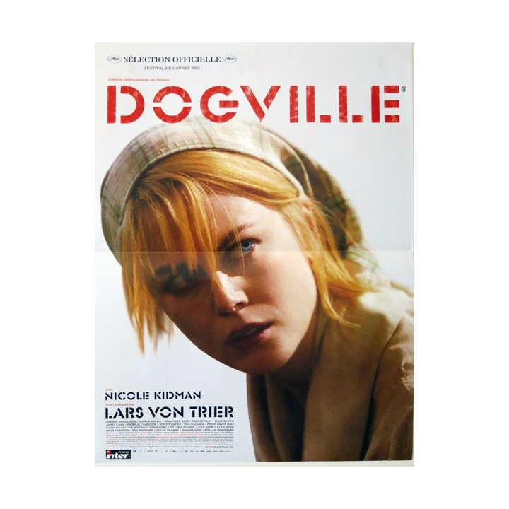 AFFICHE FILM : affiche de cinéma du film "Dogville" 2003 dimension 40 x 53,5 cm (E004)