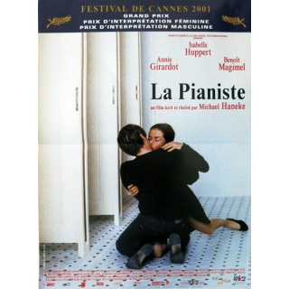 AFFICHE FILM : affiche de cinéma du film "La pianiste" 2001 dimension 40 x 54 cm (E004)