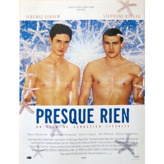 AFFICHE FILM : affiche de cinéma du film "Presque rien" 2000 dimension 40 x 53,5 cm (E004)