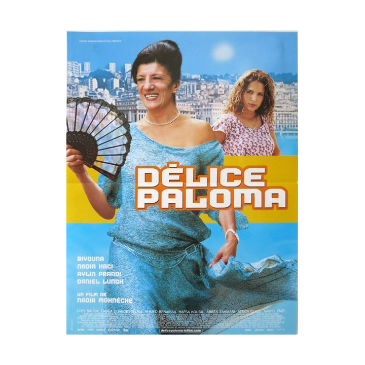 AFFICHE FILM : affiche de cinéma du film "Délice Paloma" 2007 dimension 40 x 53 cm (E004)