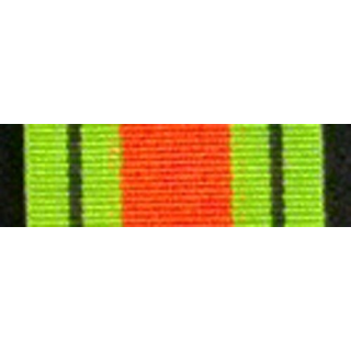 GRANDE BRETAGNE : RUBAN DE LA DEFENSE MEDAL 1939-1945 8 cm
