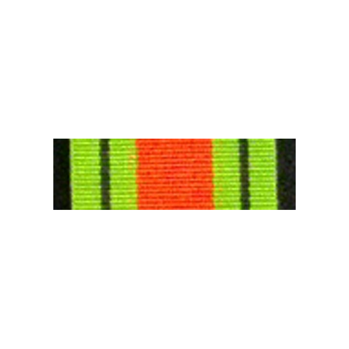 GRANDE BRETAGNE : RUBAN DE LA DEFENSE MEDAL 1939-1945 8 cm