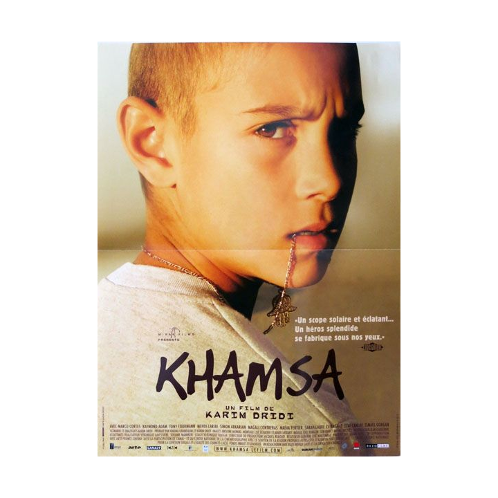 AFFICHE FILM : affiche de cinéma du film "Khamsa" 2008 dimension 40 x 55 cm (E004)