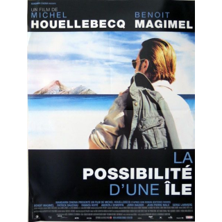 AFFICHE FILM : affiche de cinéma du film "La possibilité d'une île" 2008 dimension 40 x 54 cm (E004)