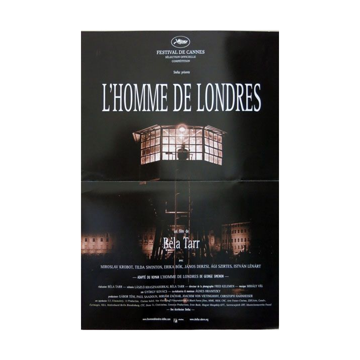 AFFICHE FILM : affiche de cinéma du film "L'Homme de Londres" 2008 dimension 40 x 60 cm (E004)