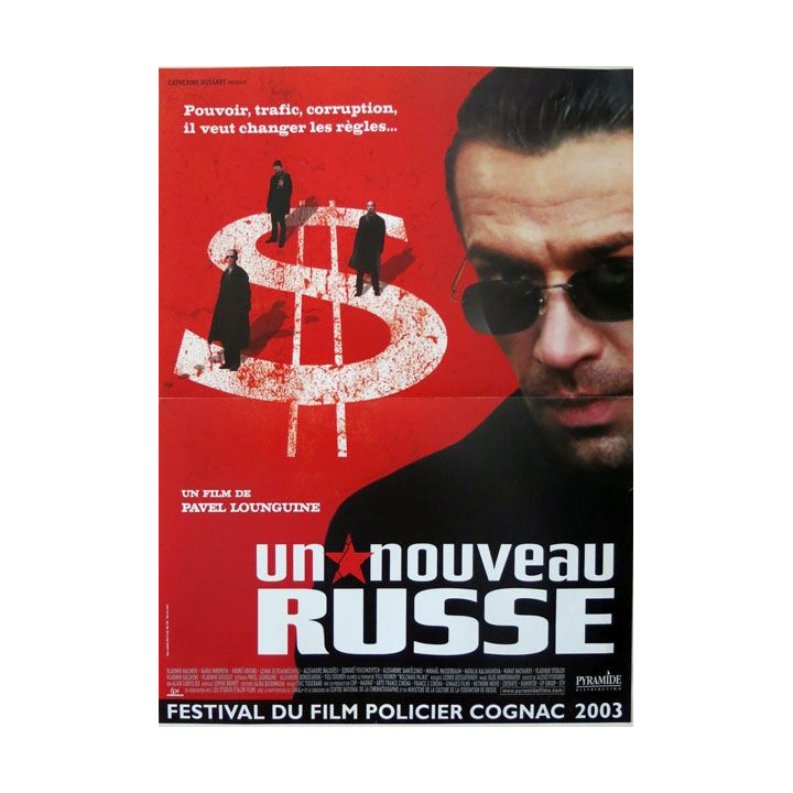 AFFICHE FILM : affiche de cinéma du film "Un nouveau Russe" 2003 dimension 40 x 54 cm (E004)