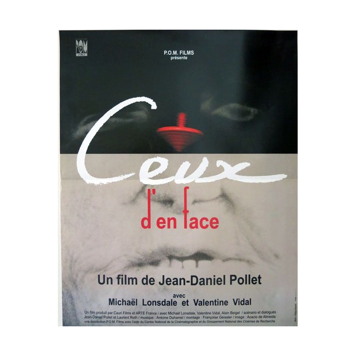 AFFICHE FILM : affiche de cinéma du film "Ceux d'en face" 2001 dimension 40 x 54 cm (E004)