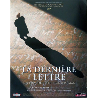AFFICHE FILM : affiche de cinéma du film "La dernière lettre" 2002 dimension 40 x 53,5 cm (E004)
