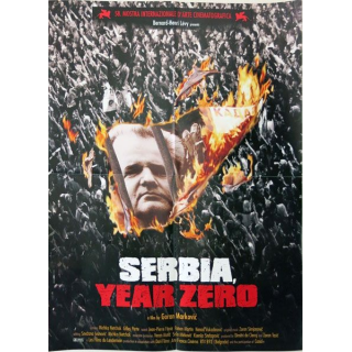 AFFICHE FILM : affiche de cinéma du film "Serbia year zéro" 2001 dimension 60 x 80 cm (E005)