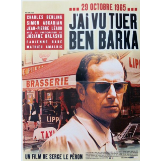 AFFICHE FILM : affiche de cinéma du film "J'ai vu tuer Ben Barka" 2005 dimension 40 x 53,5 cm (E005)