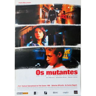 AFFICHE FILM : affiche de cinéma du film "Os Mutantes" 1999 dimension 40 x 60 cm (E005)