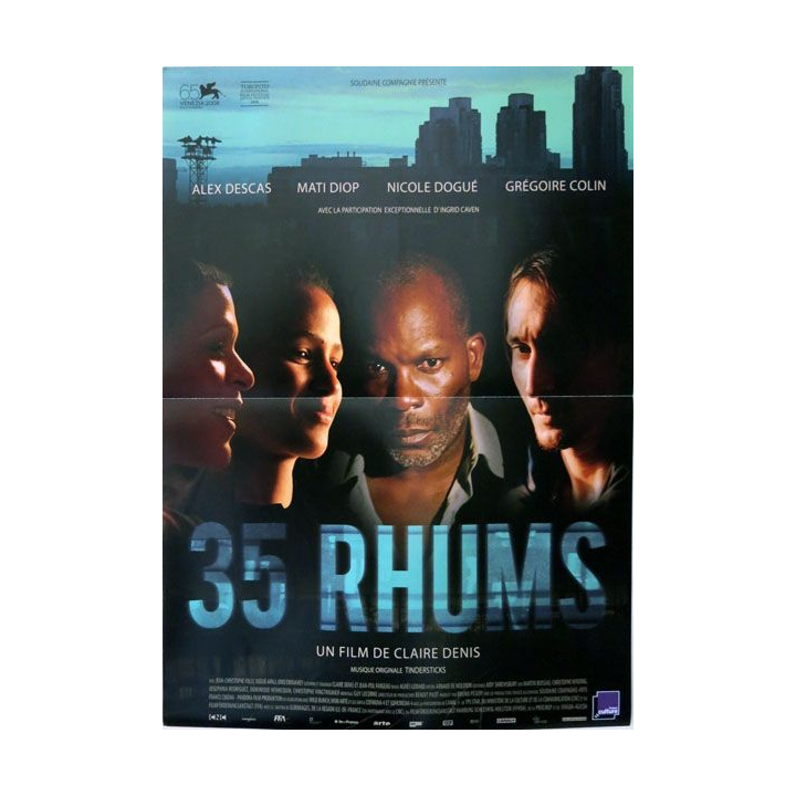 AFFICHE FILM : affiche de cinéma du film "35 Rhums" de 2009 dimension 40 x 54 cm (E006)