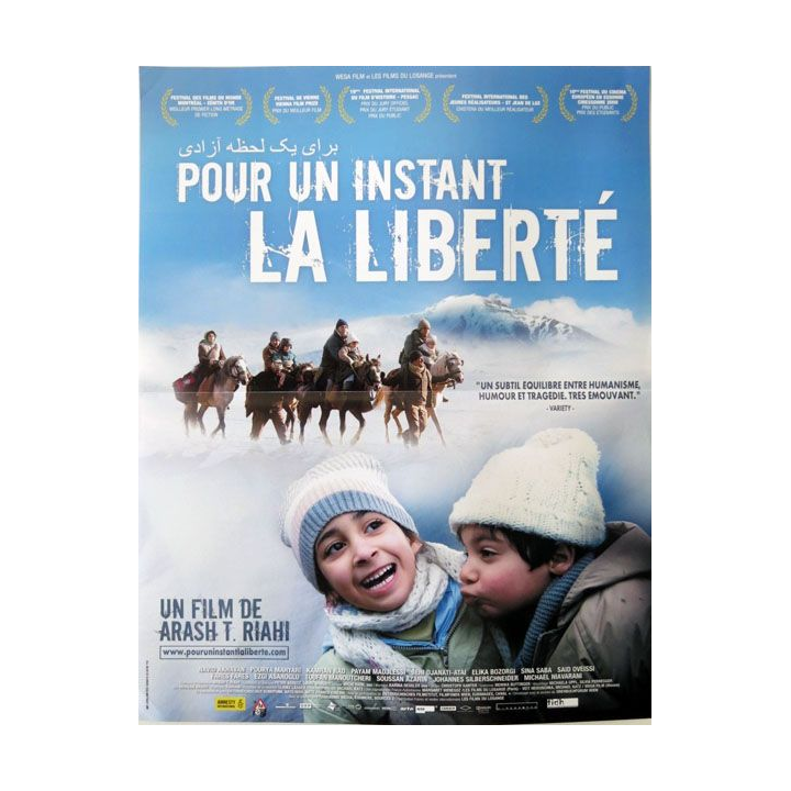 AFFICHE FILM : affiche de cinéma du film "Pour un Instant la Liberté" de 2009 dimension 40 x 53 cm (E006)