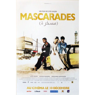 AFFICHE FILM : affiche de cinéma du film "Mascarades" de 2008 dimension 40 x 60 cm (E006)