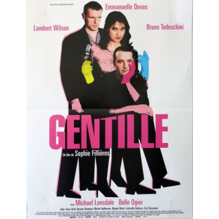 AFFICHE FILM : affiche de cinéma du film "Gentille" de 2005 dimension 40 x 53,5 cm (E006)