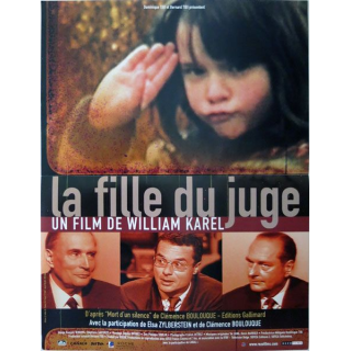 AFFICHE FILM : affiche de cinéma du film "La fille du juge" de 2006 dimension 40 x 53 cm (E006)
