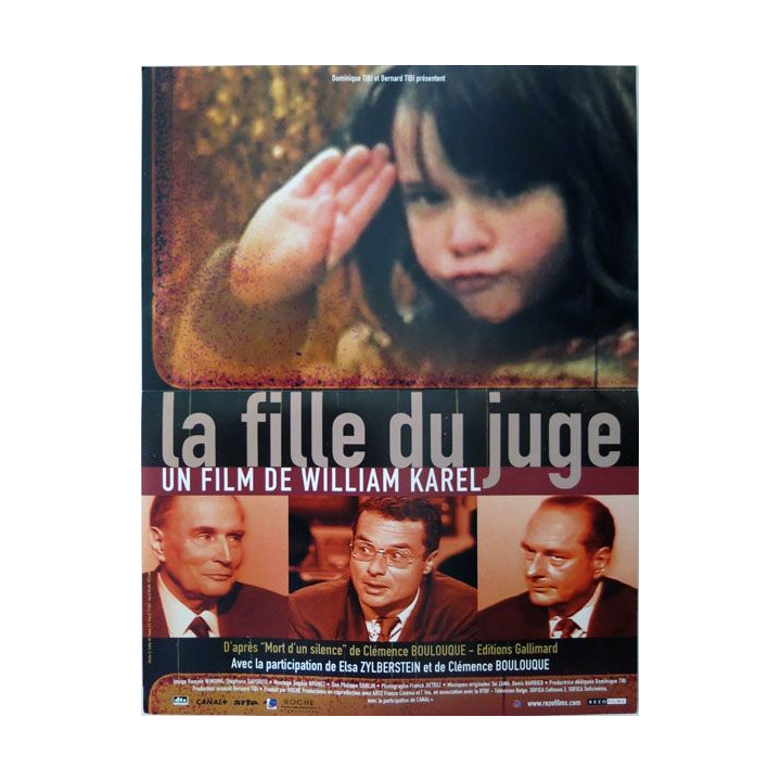 AFFICHE FILM : affiche de cinéma du film "La fille du juge" de 2006 dimension 40 x 53 cm (E006)