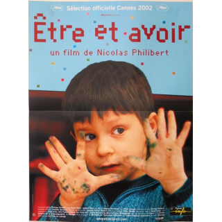 AFFICHE FILM : affiche de cinéma du film "Être et avoir" de 2018 dimension 40 x 53 cm (E006)