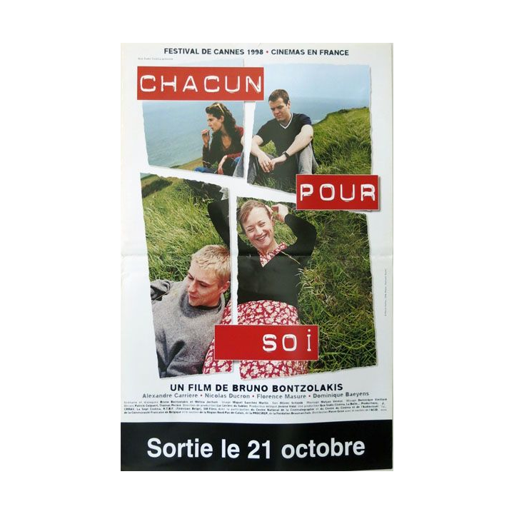 AFFICHE FILM : affiche de cinéma du film "Jour et nuit" de 2005 dimension 40 x 60 cm (E006)