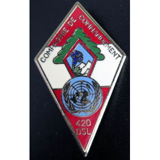 27° DA Cie de cdtt 420° DSLde la 27° division alpine 12° mandat 1984