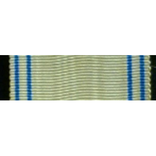 FRANCE : ruban de l'Ordre du Mérite saharien de longueur 14 cm