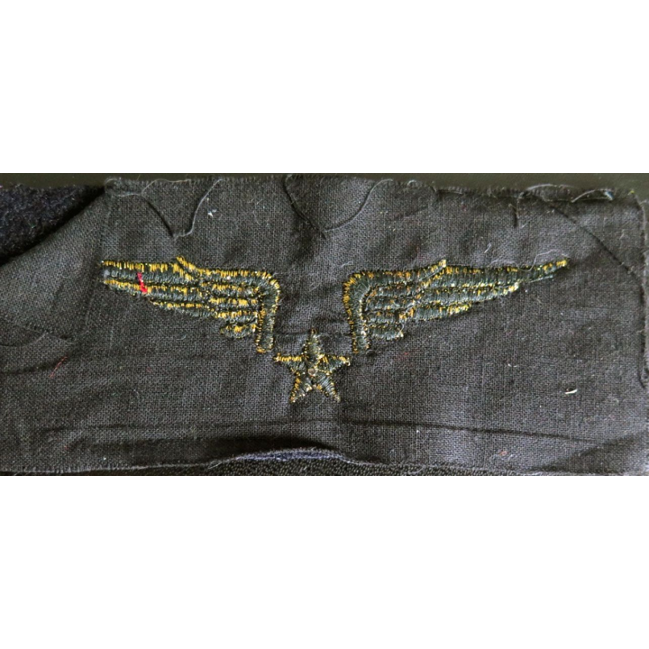Insigne tissu de brevet de pilote de l'armée de l'air