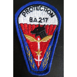 BA 217 Insigne tissu protection base aérienne 217 armée de l'air