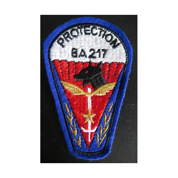 BA 217 Insigne tissu protection base aérienne 217 armée de l'air