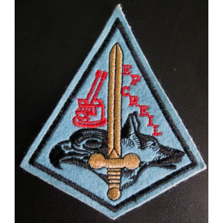 BA 110 Insigne tissu escadron protection de la base aérienne de Creil