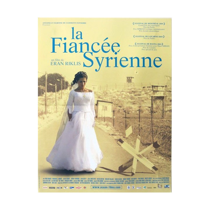 AFFICHE FILM : affiche de cinéma du film "La fiancée syrienne" de 2005 dimension 40 x 54 cm (E006)