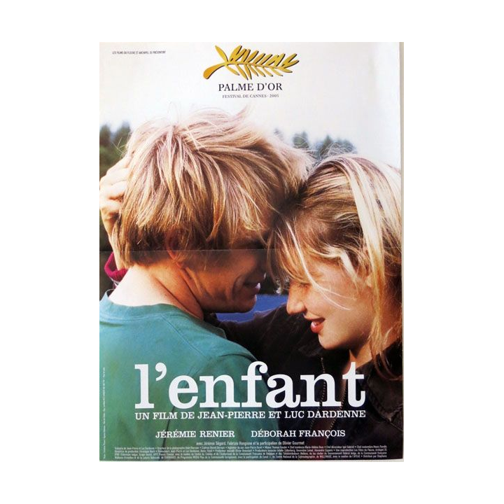 AFFICHE FILM : affiche de cinéma du film "L'Enfant" de 2005 dimension 40 x 53 cm (E006)