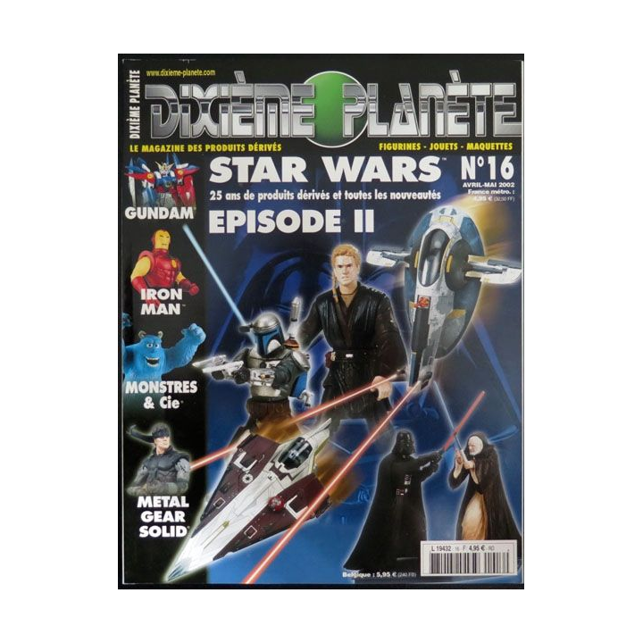 dixième planète : revue L 9432 N° 16 avril mai 2002