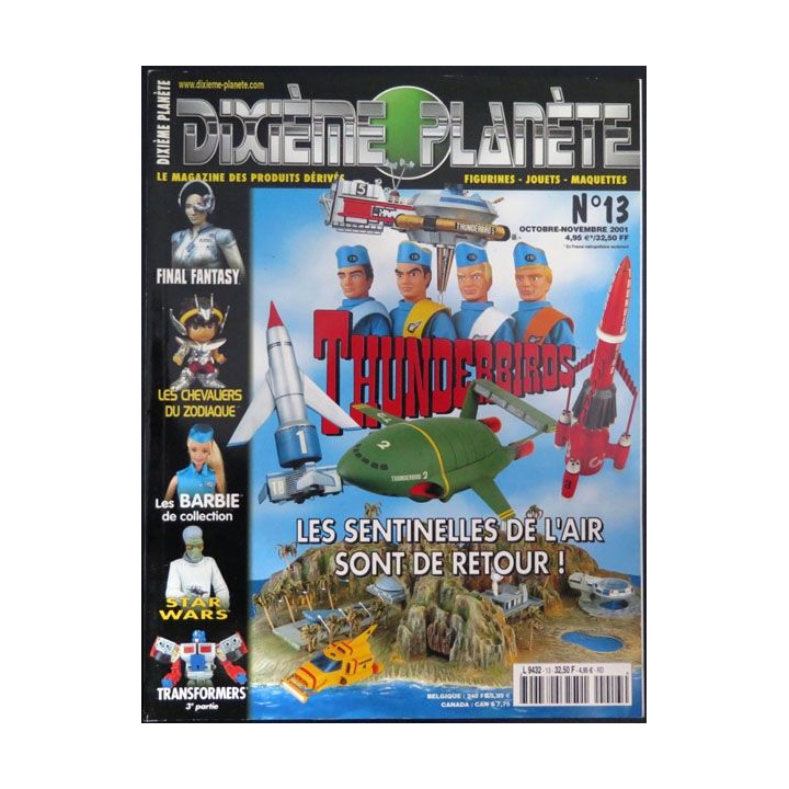 dixième planète : revue L 9432 N° 13 octobre novembre 2001